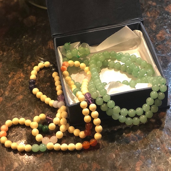 Hand Strung Beaded Necklaces - Picture 2 of 4